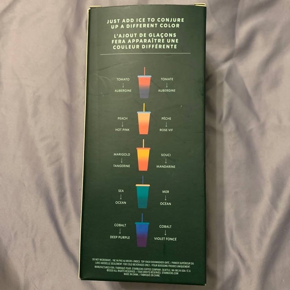 2020 Starbucks Pride Color Changing Cup Set - Picture 2 of 2